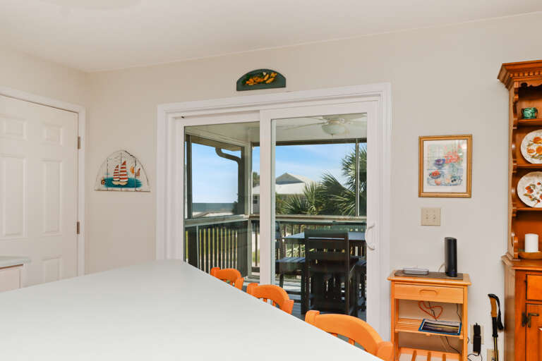 Kitchen View of Beach