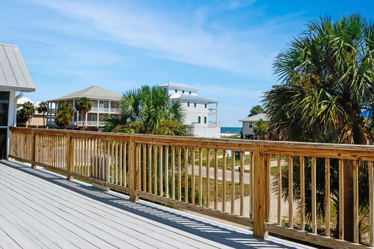 Large Beach View Deck