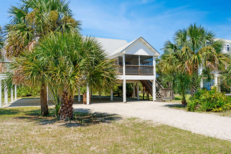 Screened Porch and Main Entrance