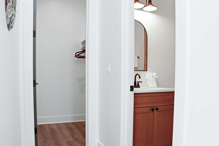 Bedroom 2 - Master Bathroom and Large Closet