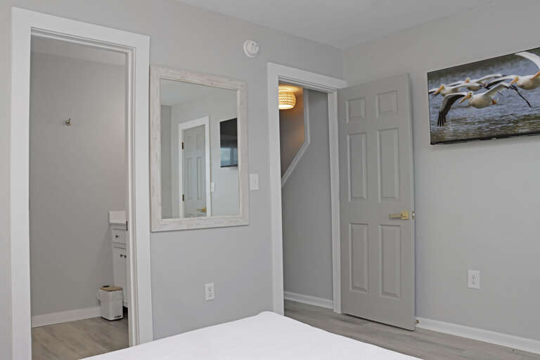 Bedroom 2 with Master Bathroom and TV