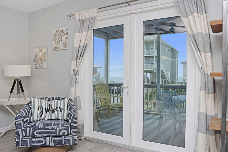 Living Room Entrance onto Deck