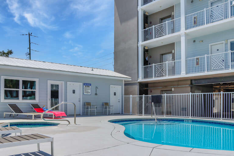 Community Pool and Restrooms