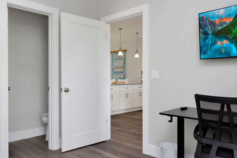 Office with Half Bath