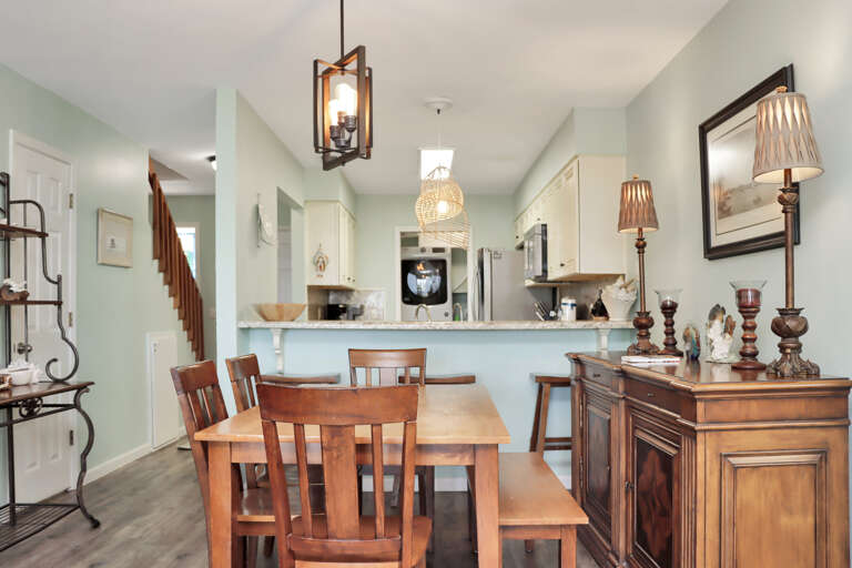Dining Area and Kitchen Dining Area and Kitchen