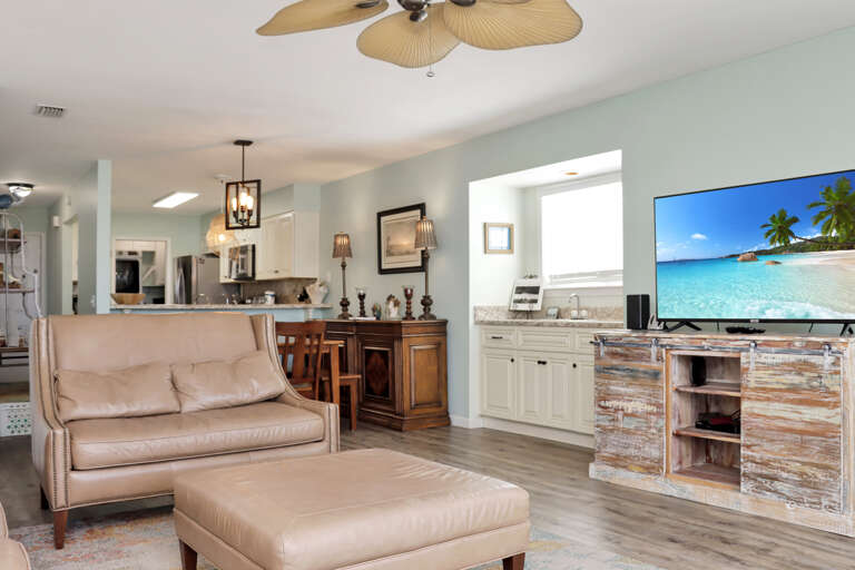 Living Room and Wet Bar Living Room and Wet Bar