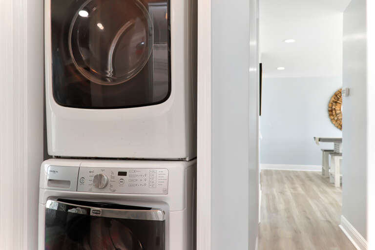 Laundry closet