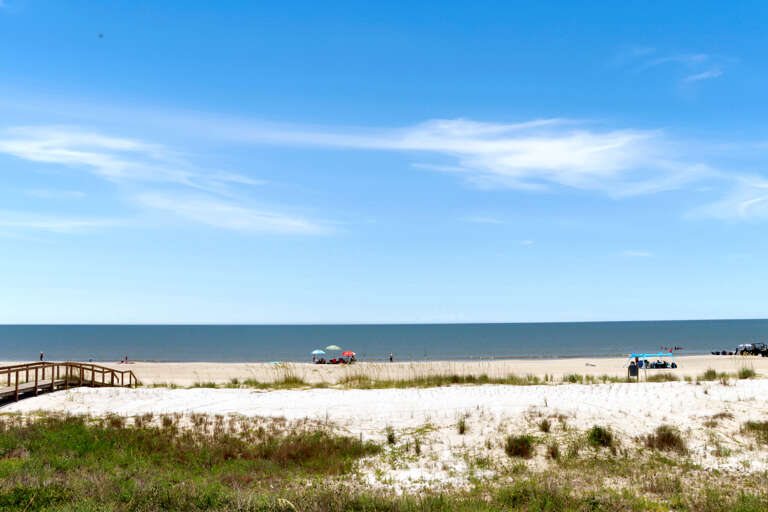 Beach view of Indian Pass