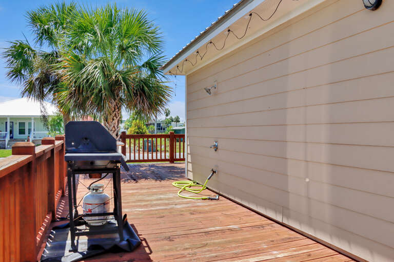Back Deck Grilling Area