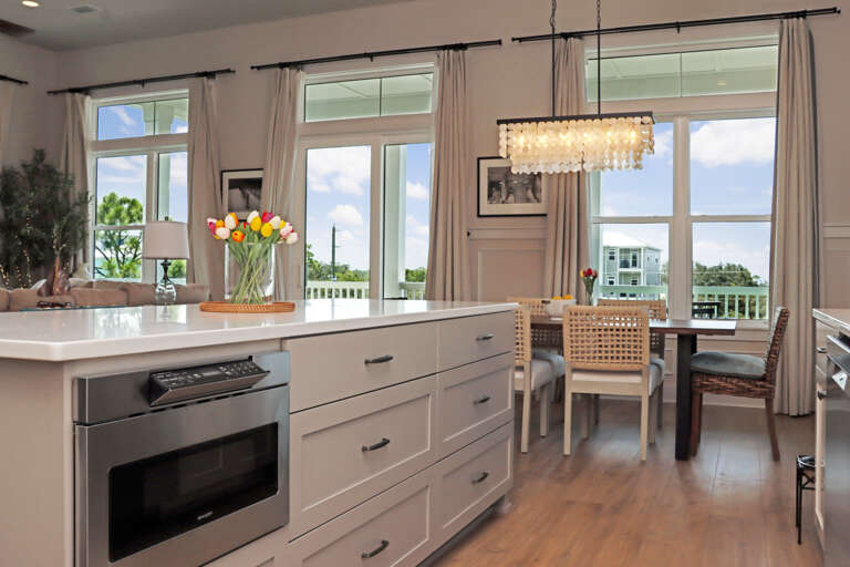Kitchen and Dining Area