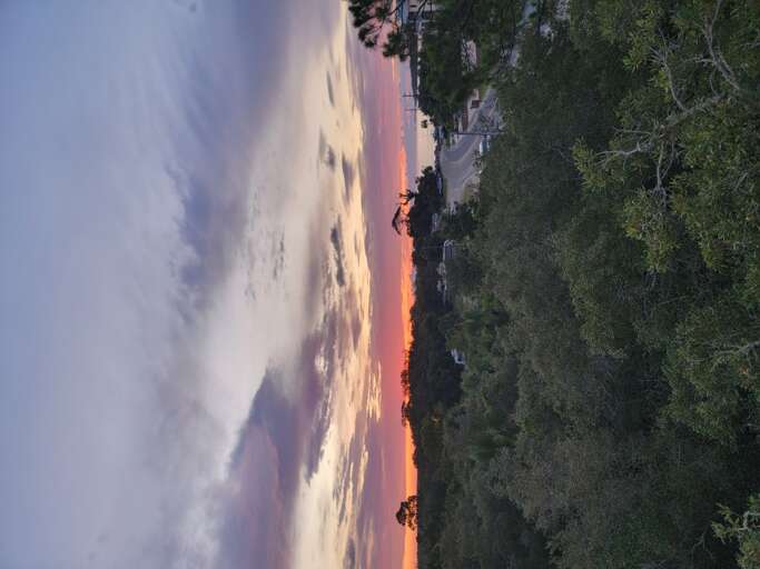 Stunning sunrise and sunset views