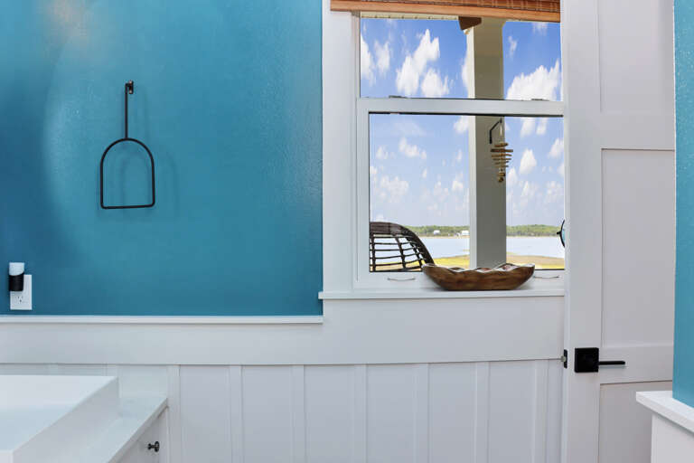 Lagoon View from Full Bathroom