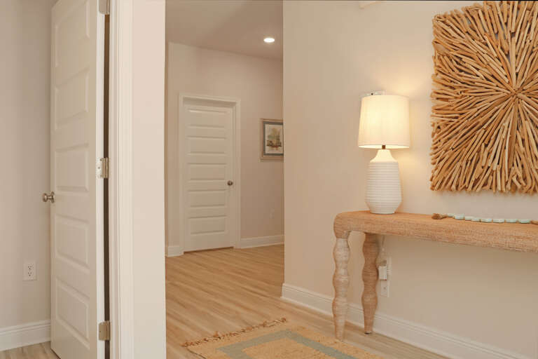 Foyer and Hallway with Bedrooms