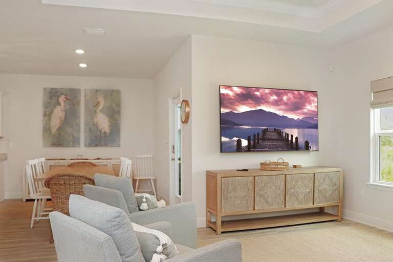 Living Room and Dining Area