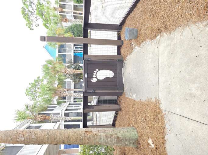 Entrance to the community pool