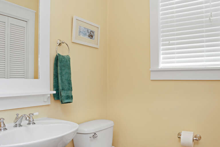 Half Bathroom on Ground Floor