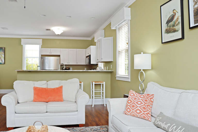 Living Room and Kitchen