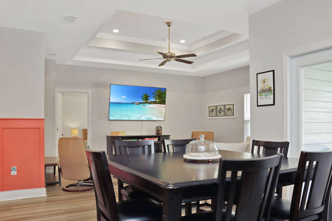 Dining Area and Living Room Dining Area and Living Room