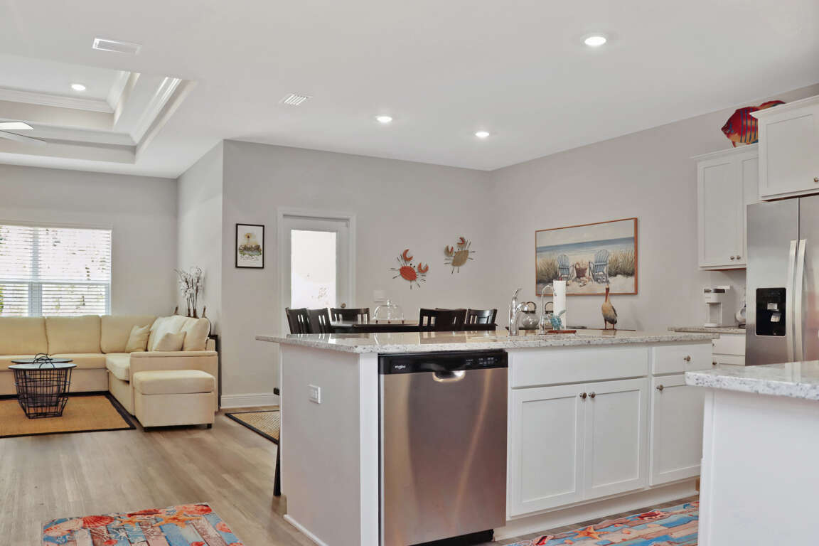 Kitchen and Living Area Kitchen and Living Area