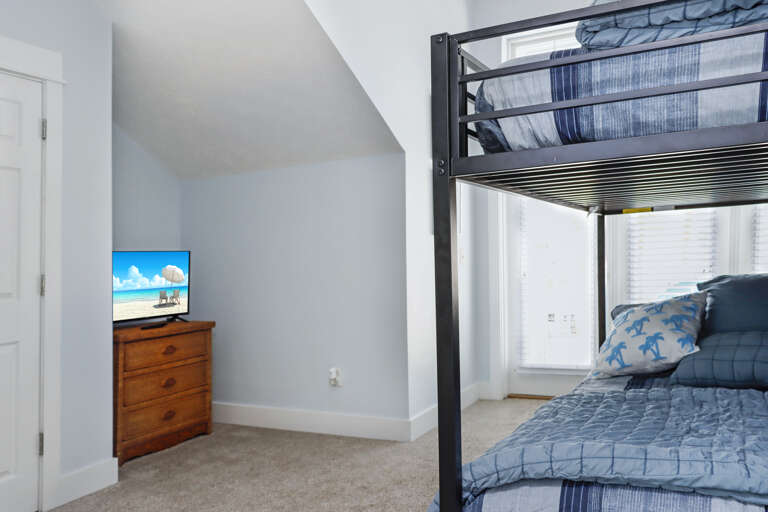 Bedroom 1 with TV