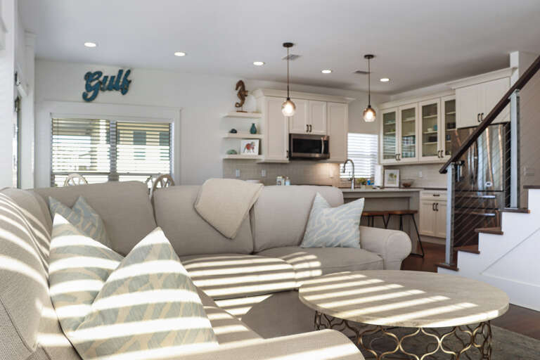 Living Room and Kitchen