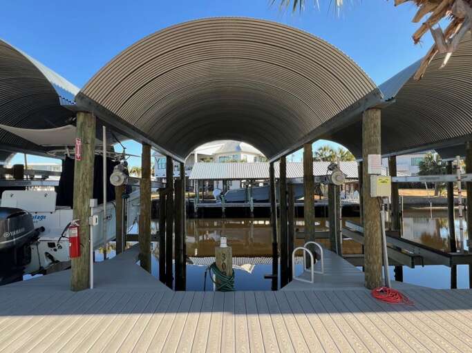 Boat Slip with Electric