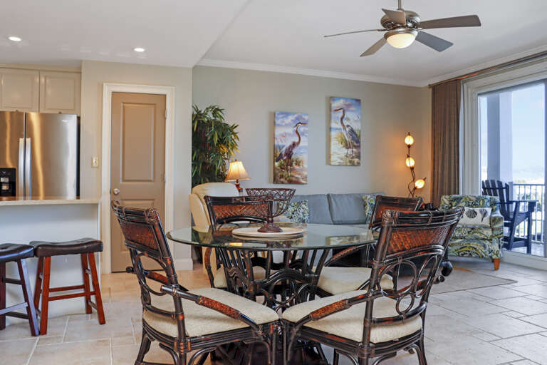Dining Area and Living Room