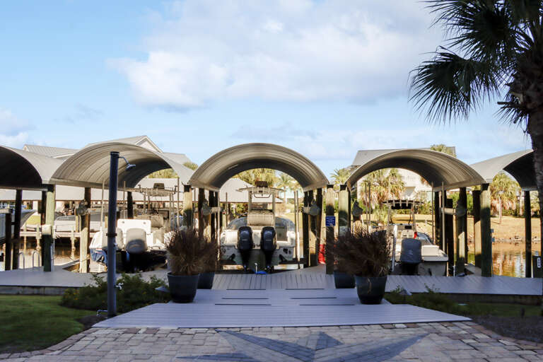 Walkway to the Canal