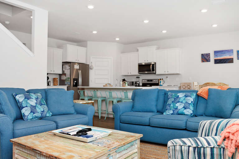 Living Room and Kitchen