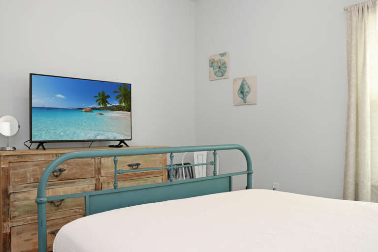 Bedroom 1 with TV