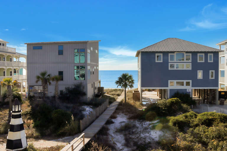 First Floor Deck - Beach View