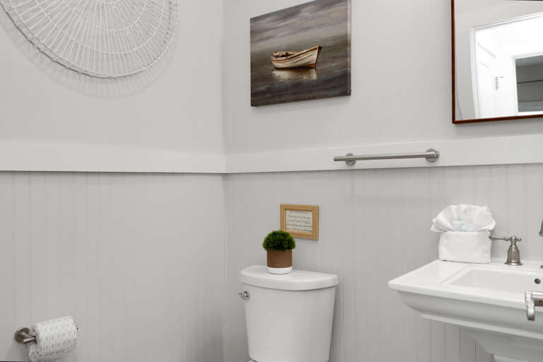 Half Bathroom on Main Floor