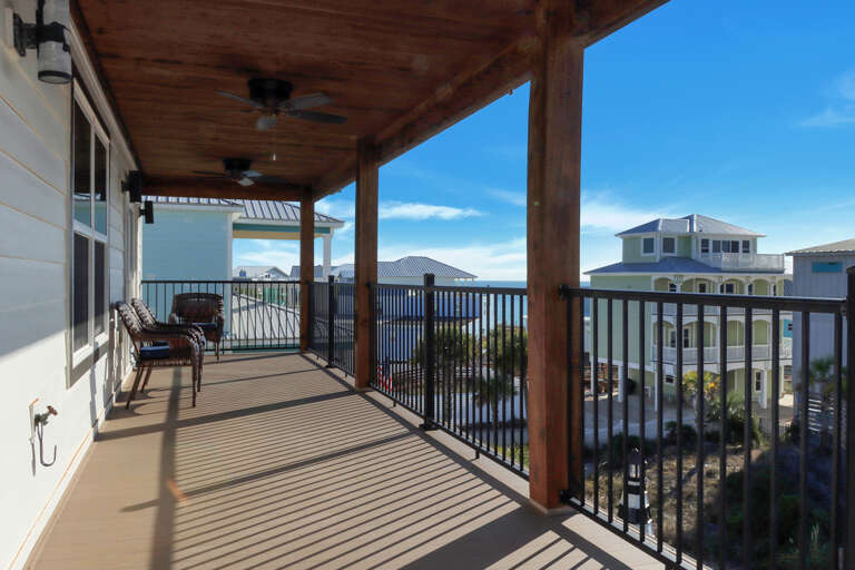 Top Floor Covered Deck
