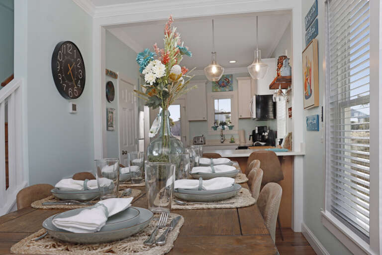 Dining Area and Kitchen