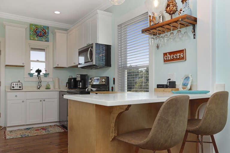 Kitchen with Bar Seating