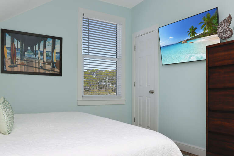 Bedroom 2 - TV and View