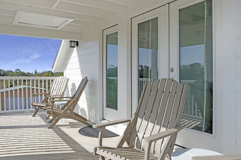 Top Floor Covered Deck