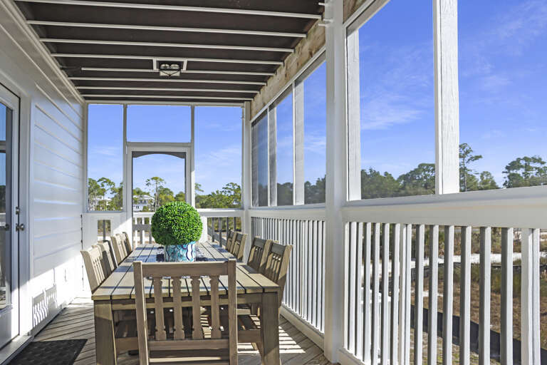 Beachside Screened Deck