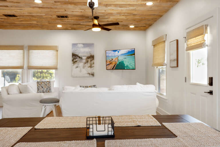 Dining Area and Living Room