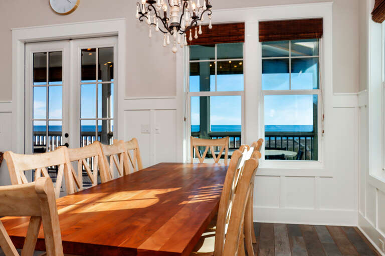 Beachfront Dining Area