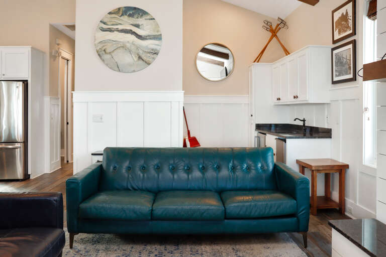 Living Room and Wet Bar