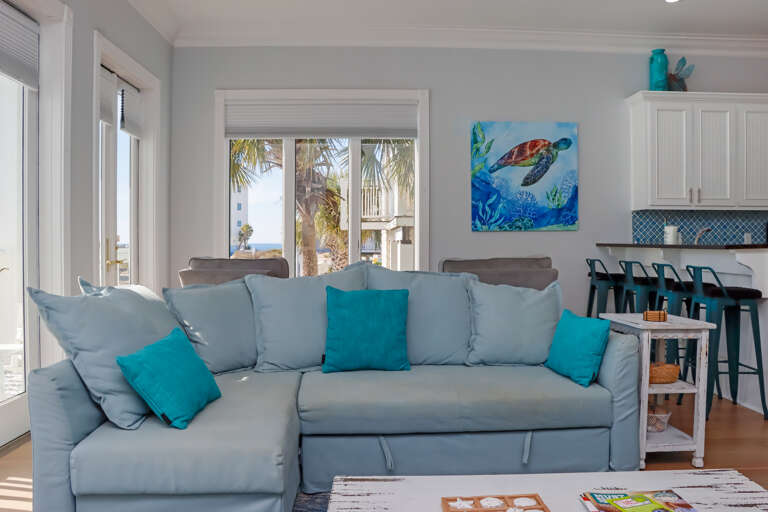 Living Room with Pull Out Sofa