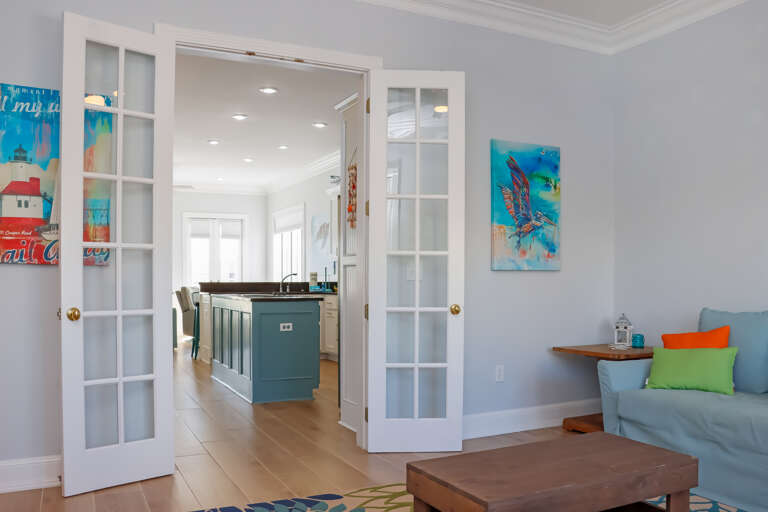 View into Living Area from Family Room