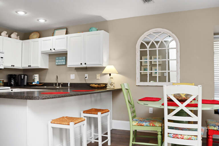 Dining Area and Kitchen Bar Seating