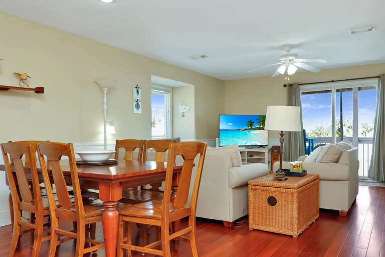 Dining Area and Living Room
