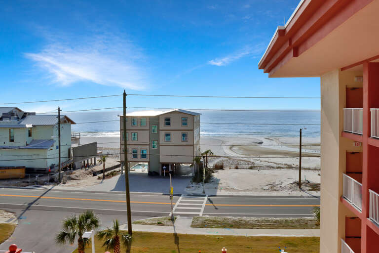 Covered Deck - Beach View