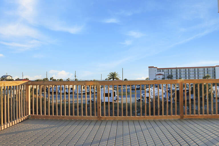 Large Open Deck