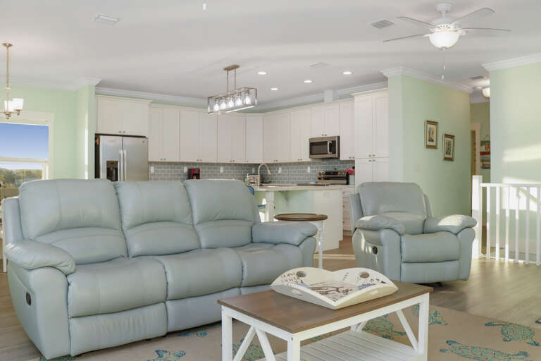 Living Room and Kitchen