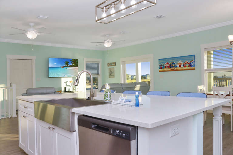 View from Kitchen Island