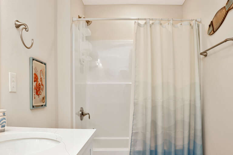 Full Guest Bathroom - Shower and Tub